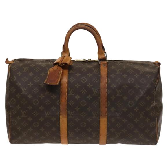 LOUIS VUITTON Monogram Keepall 50 Boston Bag M41426 - Picture 13 of 16